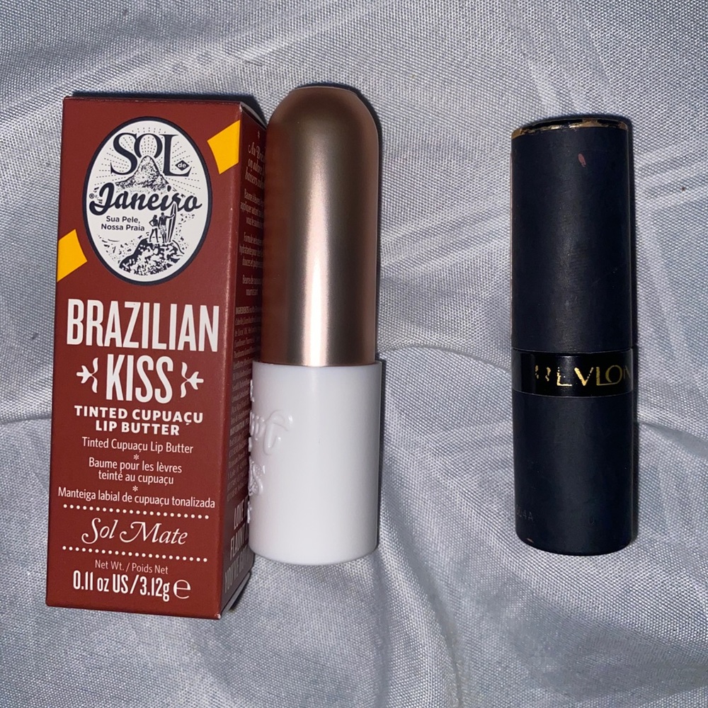 Brazilian kiss lipstick with revlon lipstick